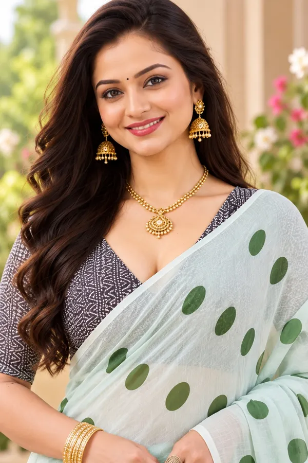 Saarah_Pure_Linen_Saree