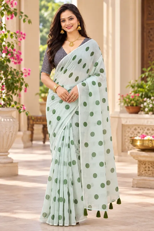 Saarah_Pure_Linen_Saree