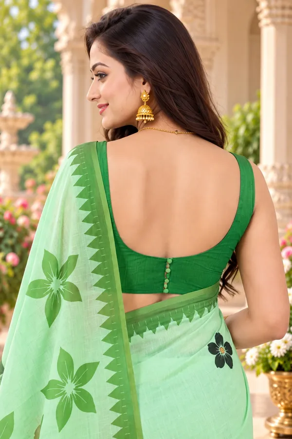 Saarah_Pure_Linen_Saree