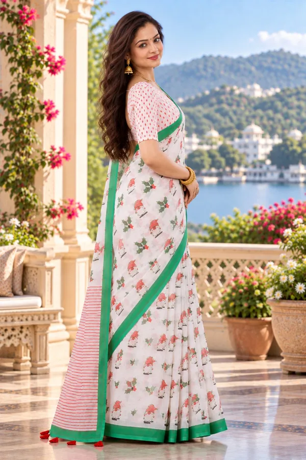 Saarah_Pure_Linen_Saree