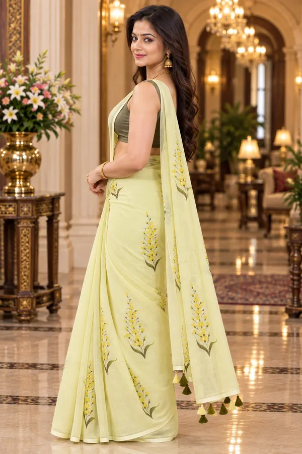 Saarah_Pure_Linen_Saree