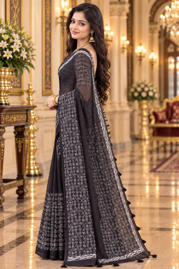 Saarah_Pure_Linen_Saree