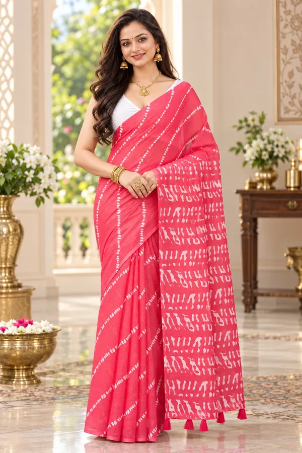 Saarah_Pure_Linen_Saree