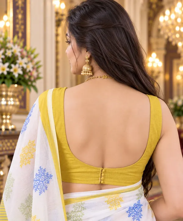 Saarah_Pure_Linen_Saree