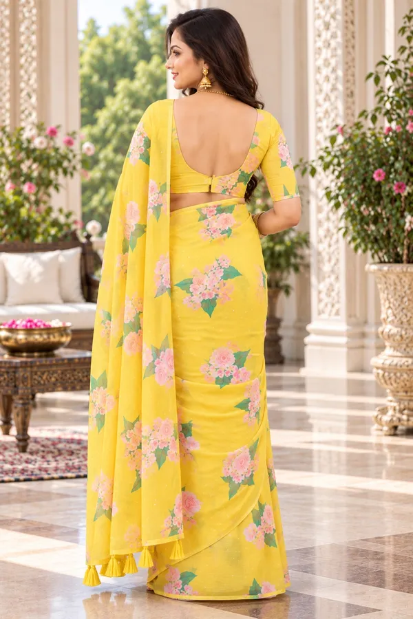 Saarah_Pure_Linen_Saree
