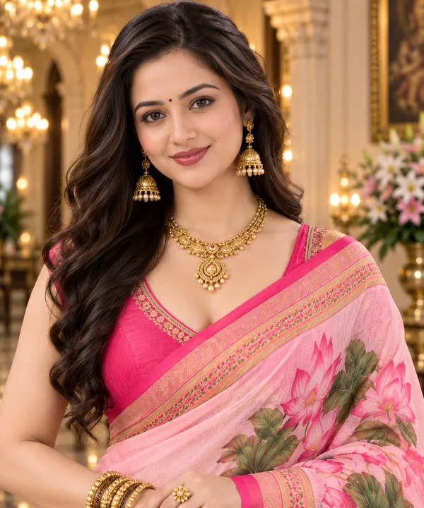 Saarah_Pure_Linen_Saree