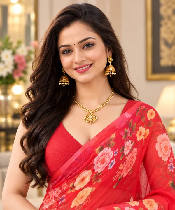 Saarah_Pure_Linen_Saree