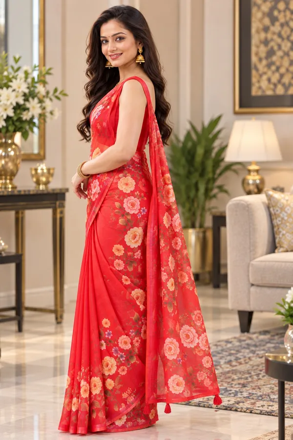 Saarah_Pure_Linen_Saree