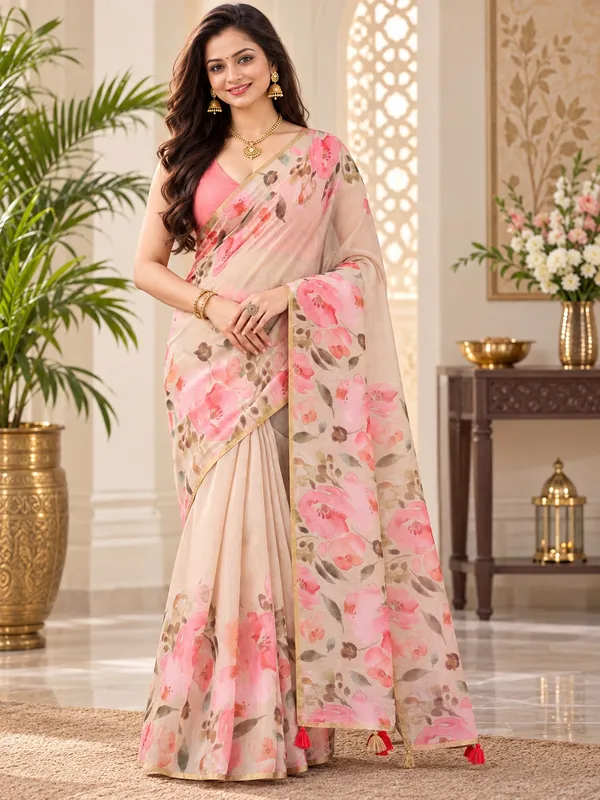 Saarah_Pure_Linen_Saree