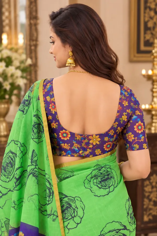 Saarah_Pure_Linen_Saree