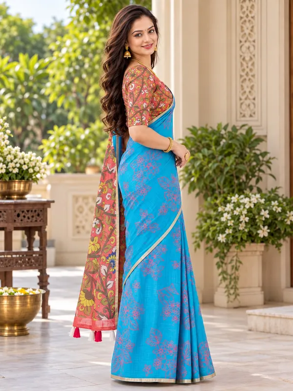 Saarah_Pure_Linen_Saree