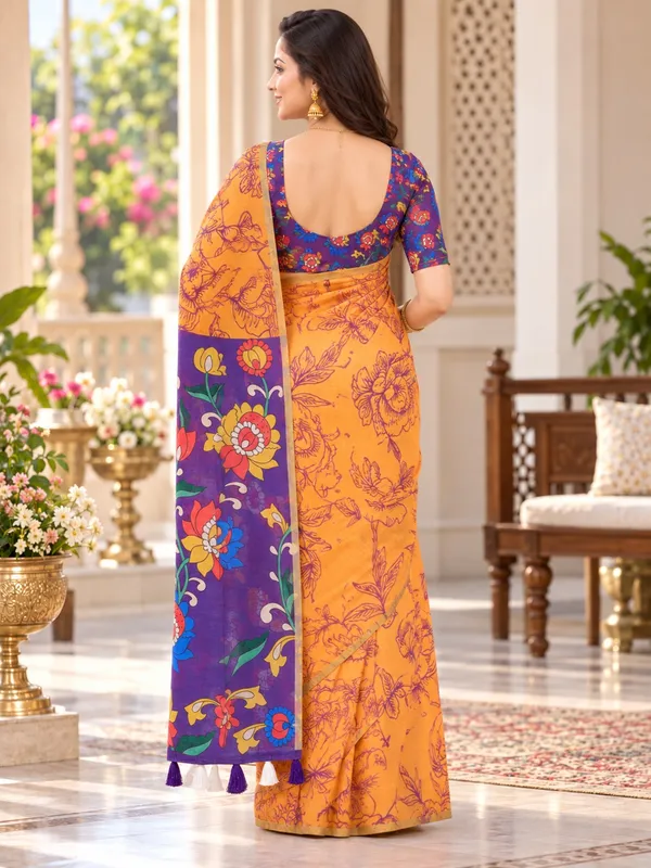 Saarah_Pure_Linen_Saree