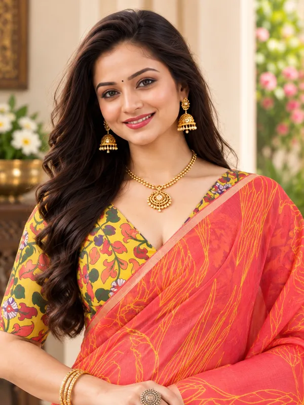 Saarah_Pure_Linen_Saree