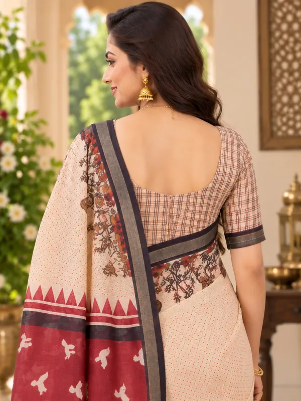 Saarah_Pure_Linen_Saree