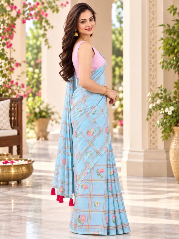 Saarah_Pure_Linen_Saree