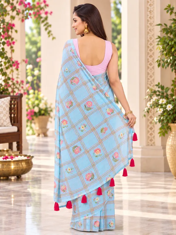 Saarah_Pure_Linen_Saree