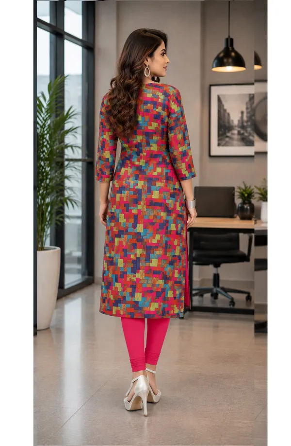 Women_Self_Design_Front_Slit_Kurta
