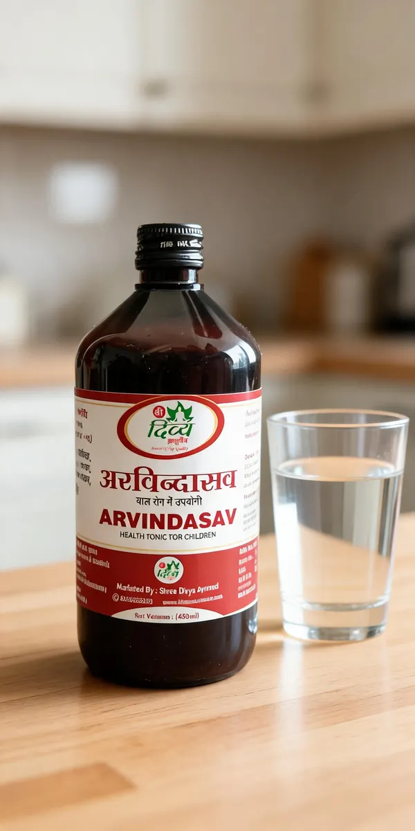 Aravindasava_Lotus_Licorice_Ayurvedic_Children_Health_Tonic