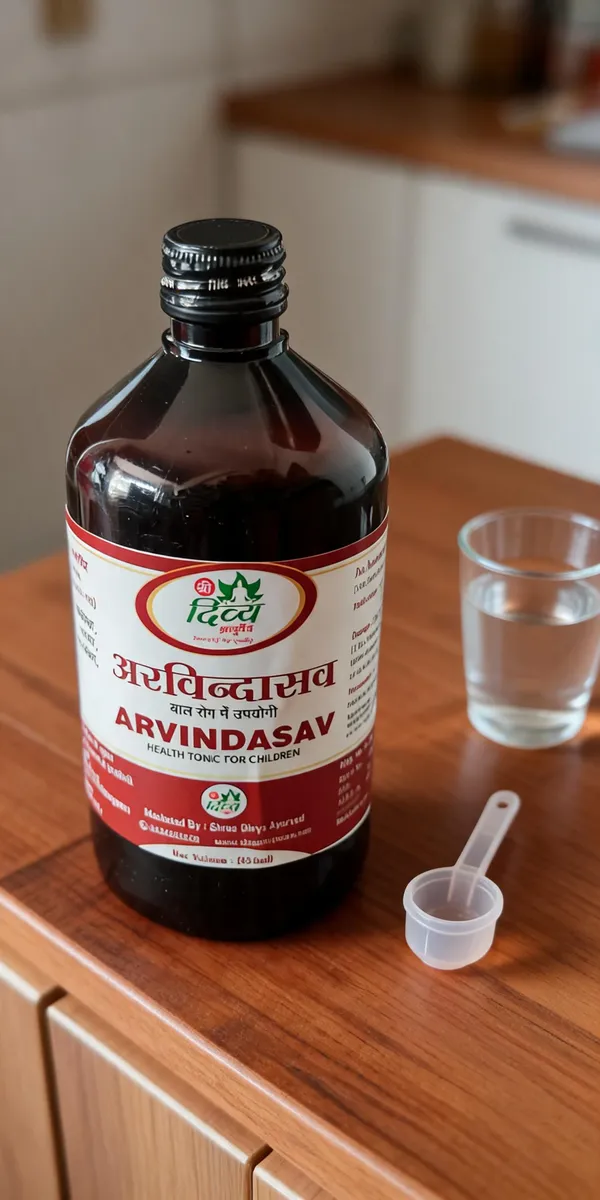 Aravindasava_Lotus_Licorice_Ayurvedic_Children_Health_Tonic
