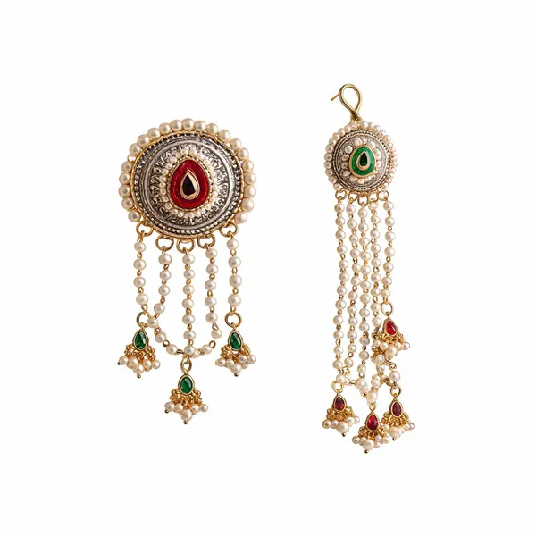 Golden_Brass_Earrings_For_Women
