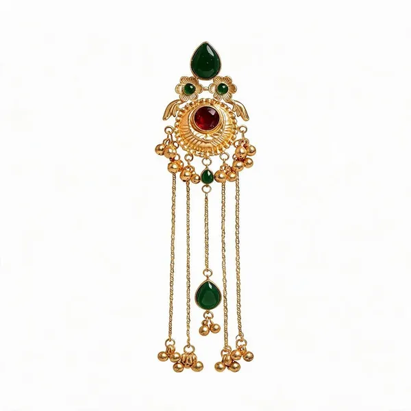Golden_Brass_Earrings_For_Women