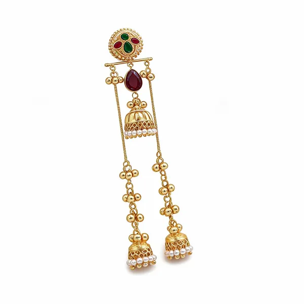 Gold_Brass_Earrings_For_Women