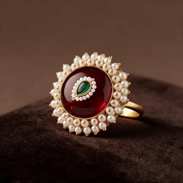 Golden_Brass_Ring_For_Women