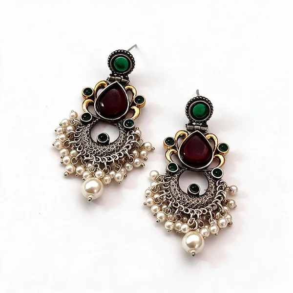Ruby_Brass_Earrings_For_Women