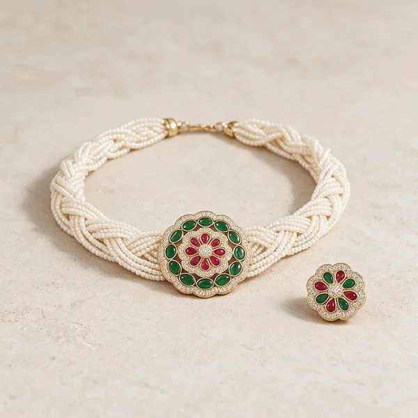 Golden_Brass_Necklace_For_Women