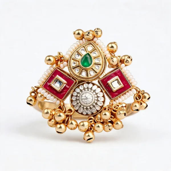 Golden_Brass_Ring_For_Women