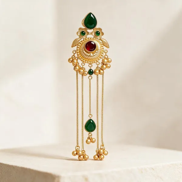 Gold_Brass_Earrings_For_Women