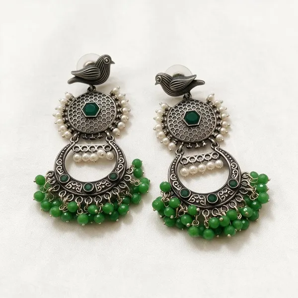 Green_Brass_Earrings_For_Women