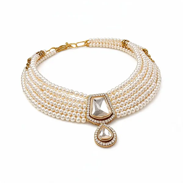 Silver_Brass_Necklace_For_Women