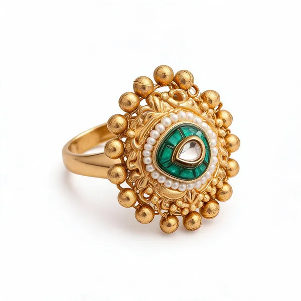 Golden_Brass_Ring_For_Women