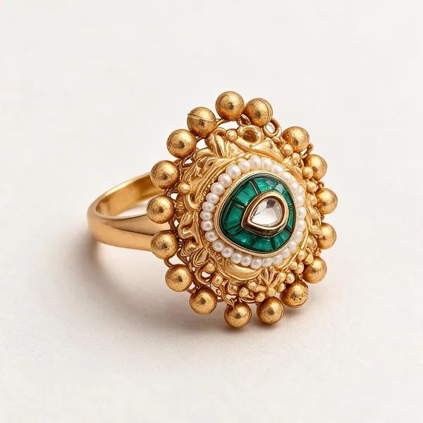 Golden_Brass_Ring_For_Women