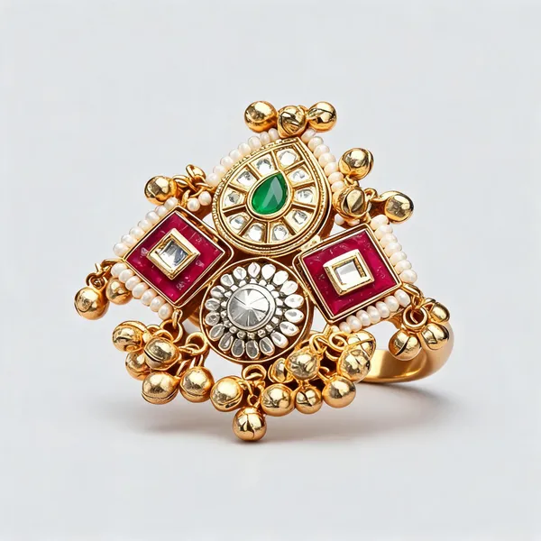 Golden_Brass_Ring_For_Women