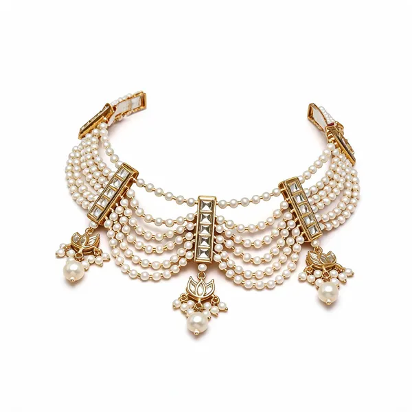 Silver_Brass_Choker_For_Women
