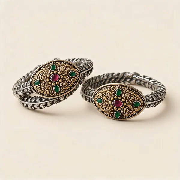 Silver_Brass_Bangles_For_Women