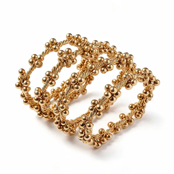 Golden_Brass_Bangles_For_Women