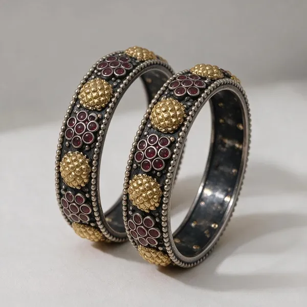 Silver_Brass_Bangles_For_Women