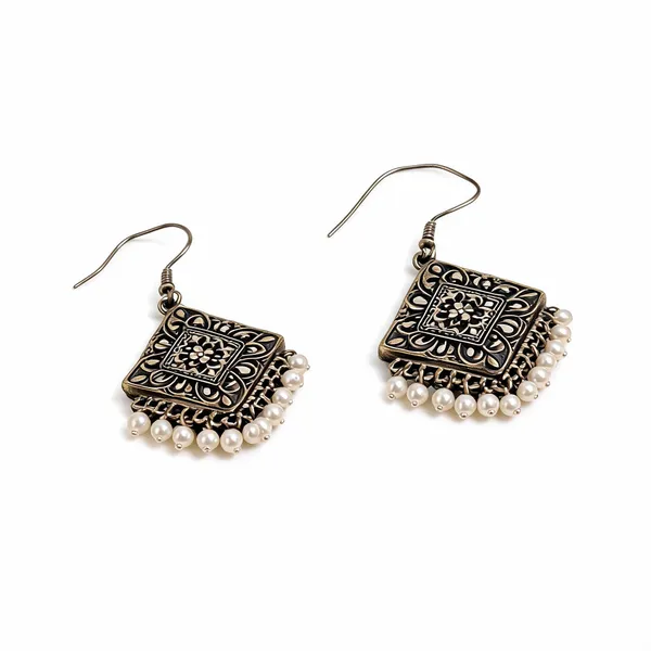 Golden_Brass_Earrings_For_Women