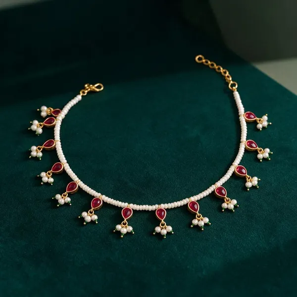 Golden_Brass_Anklets_For_Women