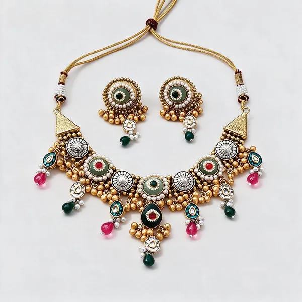 Golden_Brass_Choker_For_Women