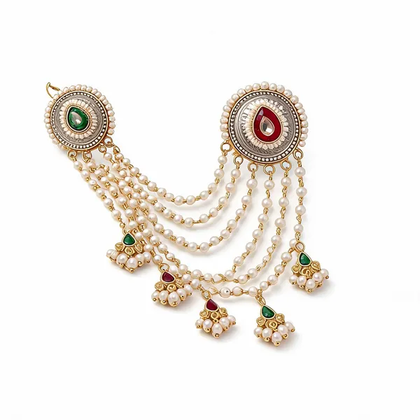 Golden_Brass_Earrings_For_Women