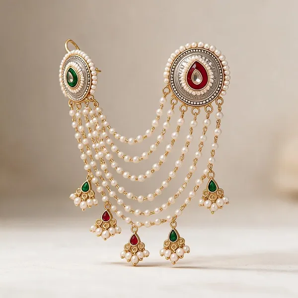 Golden_Brass_Earrings_For_Women