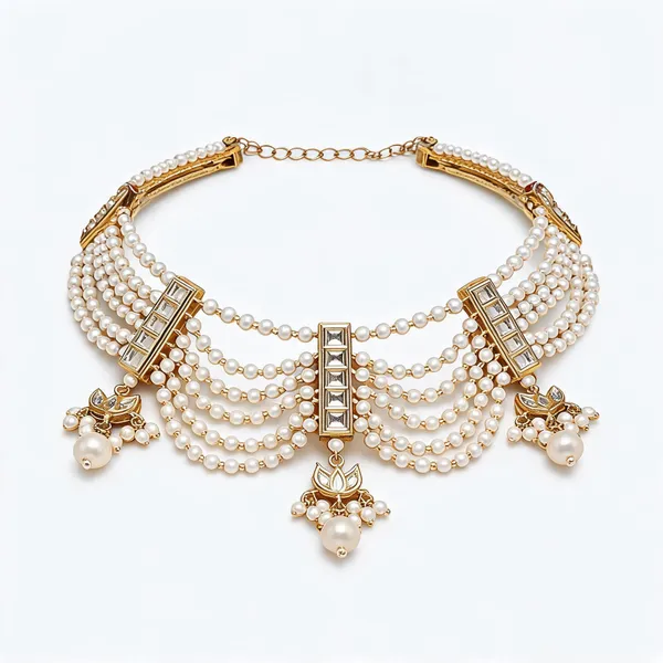 Silver_Brass_Choker_For_Women