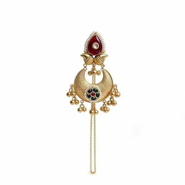 Golden_Brass_Earrings_For_Women