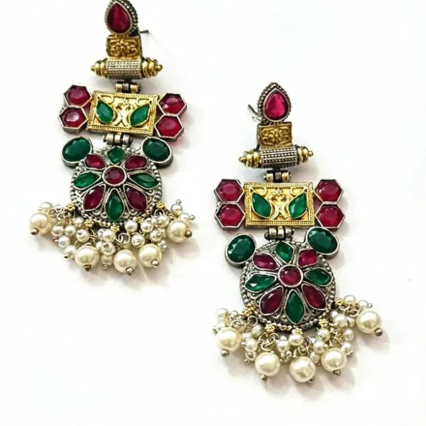 Multicolor_Brass_Earrings_For_Women
