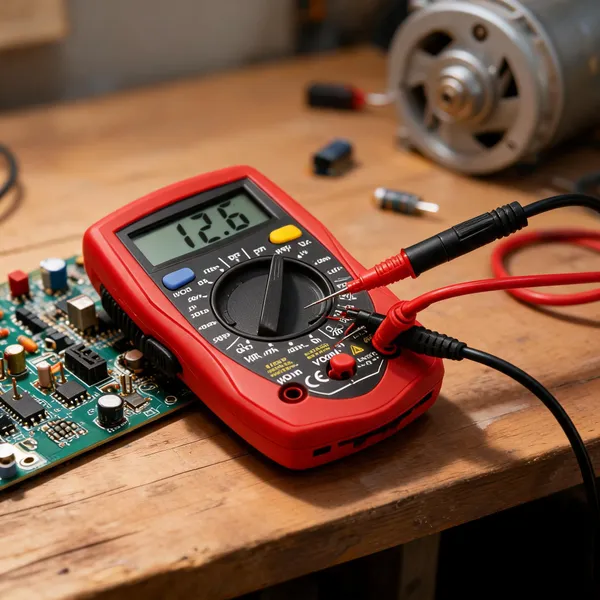Black_And_Red_Red_Digital_Multimeter_With_Test_Leads