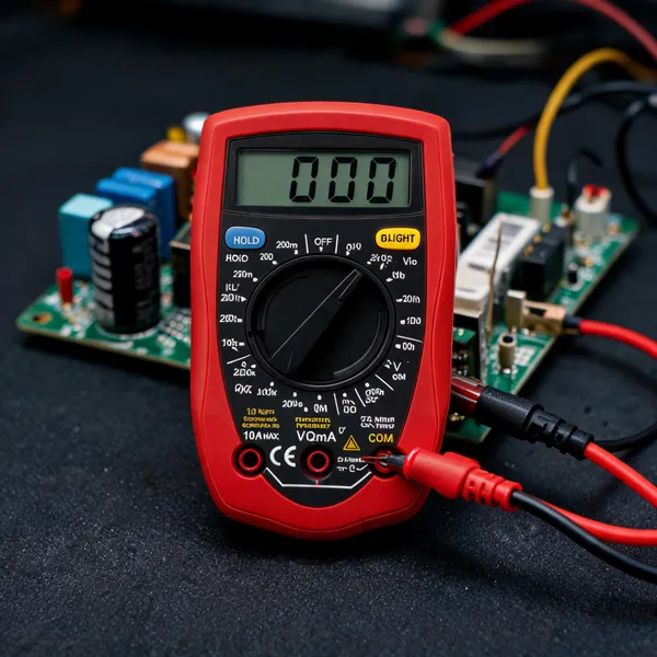 Black_And_Red_Red_Digital_Multimeter_With_Test_Leads